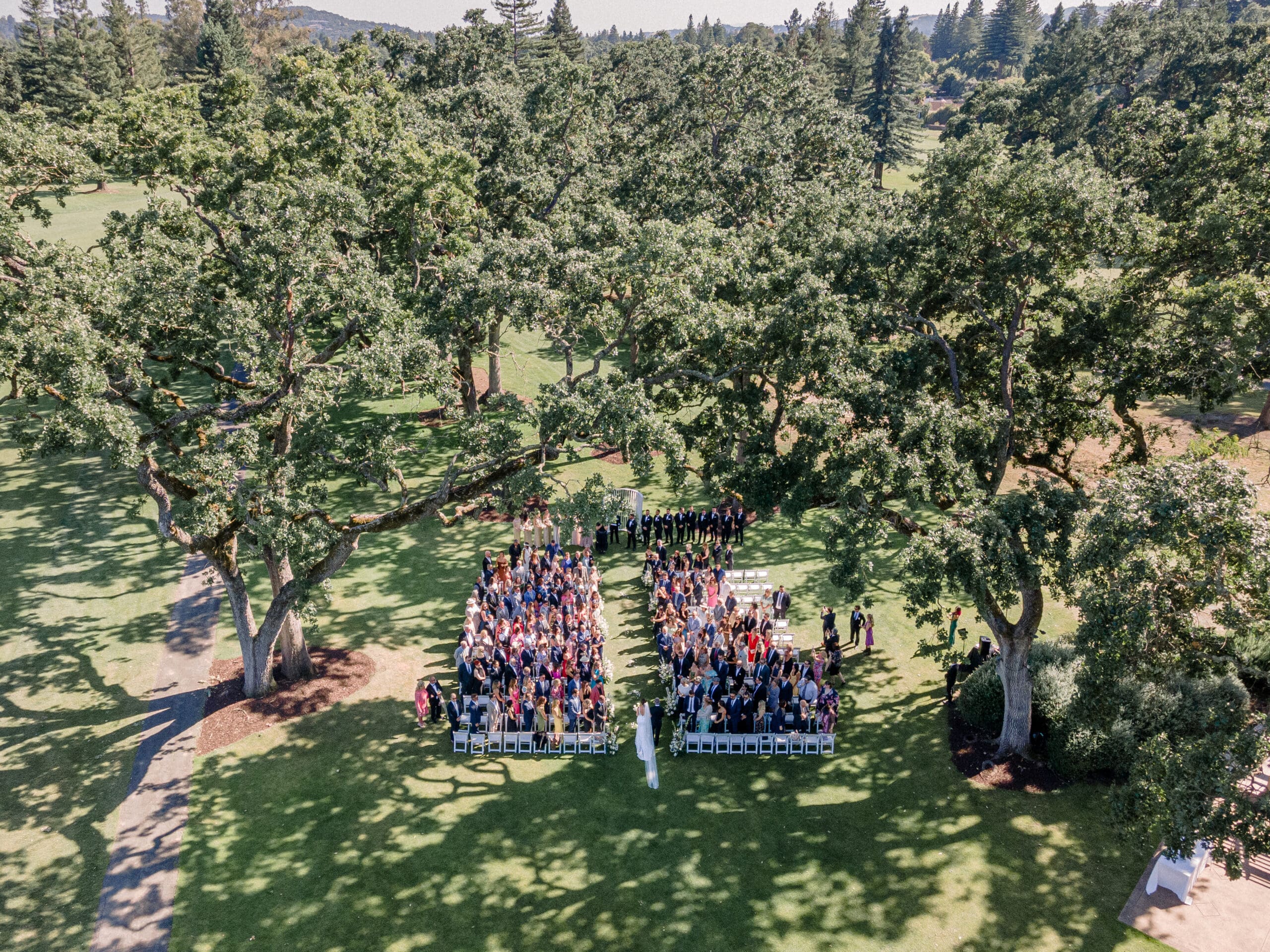 Drone Photography , Wedding reception , Napa Wedding, Sonoma Wedding, San Francisco Wedding, Carmel, California Wedding