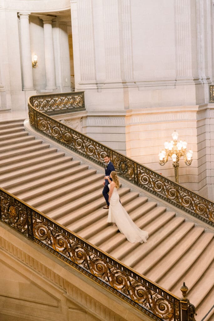 San Francisco City Hall Wedding Day - Jenn Justice Photography