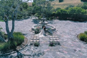 Spring Reception Inspiration, Serpentine Tablescape, drone and digial by Jenn Justice Photography